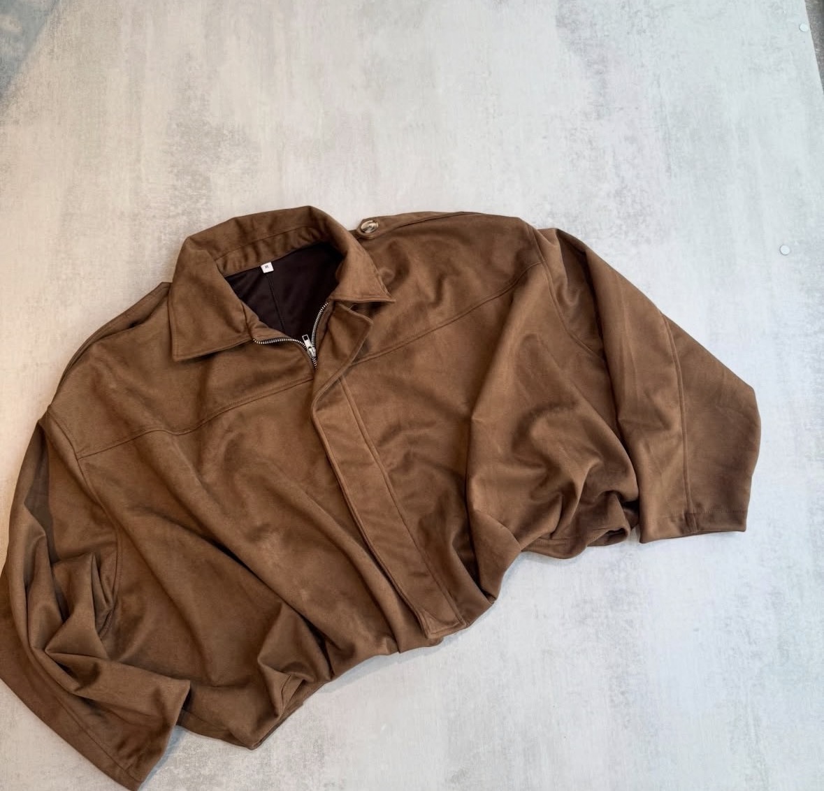 CAMPERA BOMBER GAMUZA