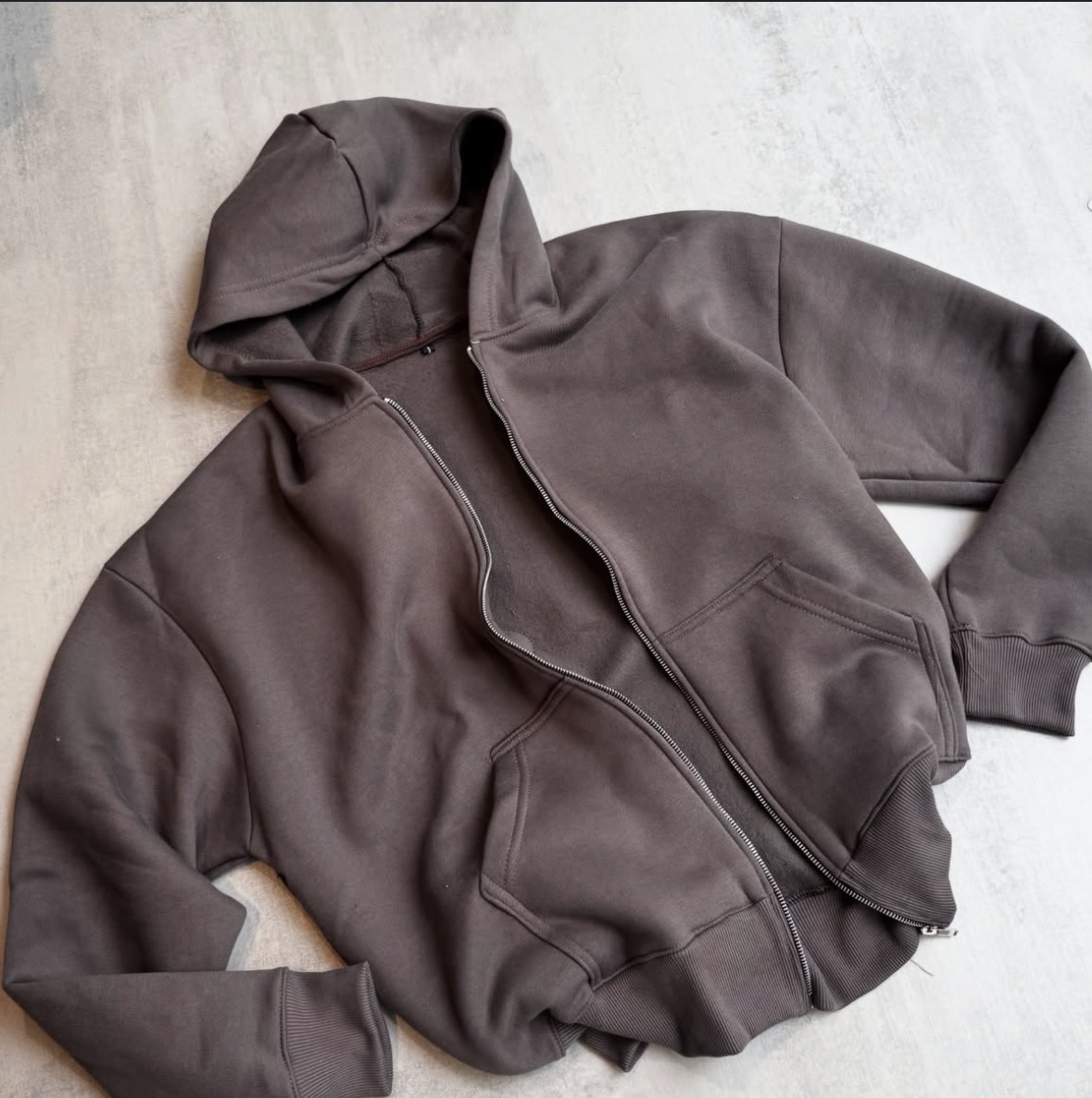 CAMPERA ZIP BOXY LISA