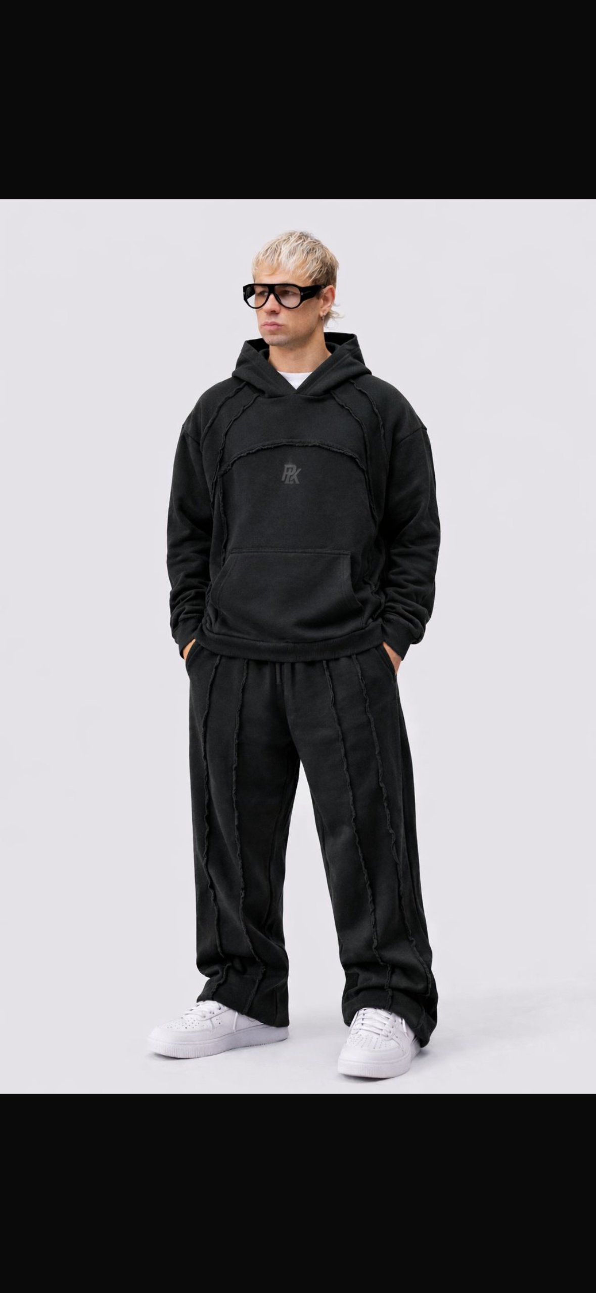 BAGGY FRACTAL BLACK